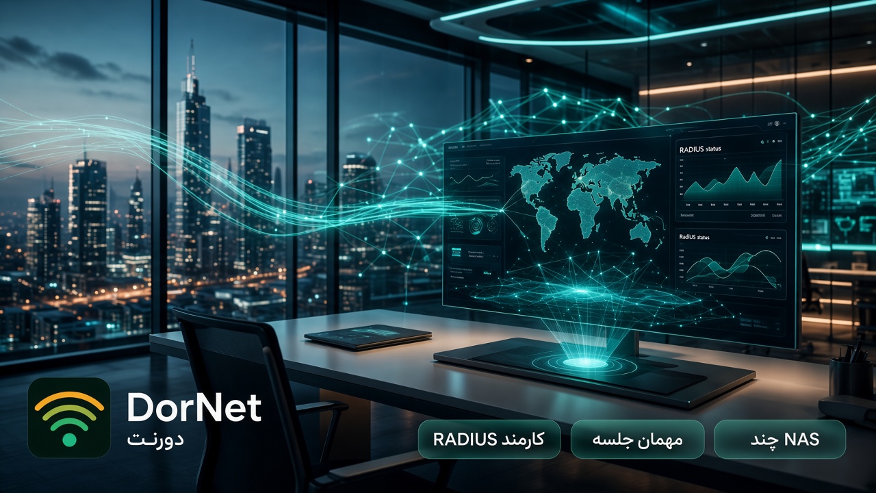 پوستر خانه — پلن خانواده، سهمیه روزانه و مهمان کوتاه دورنت